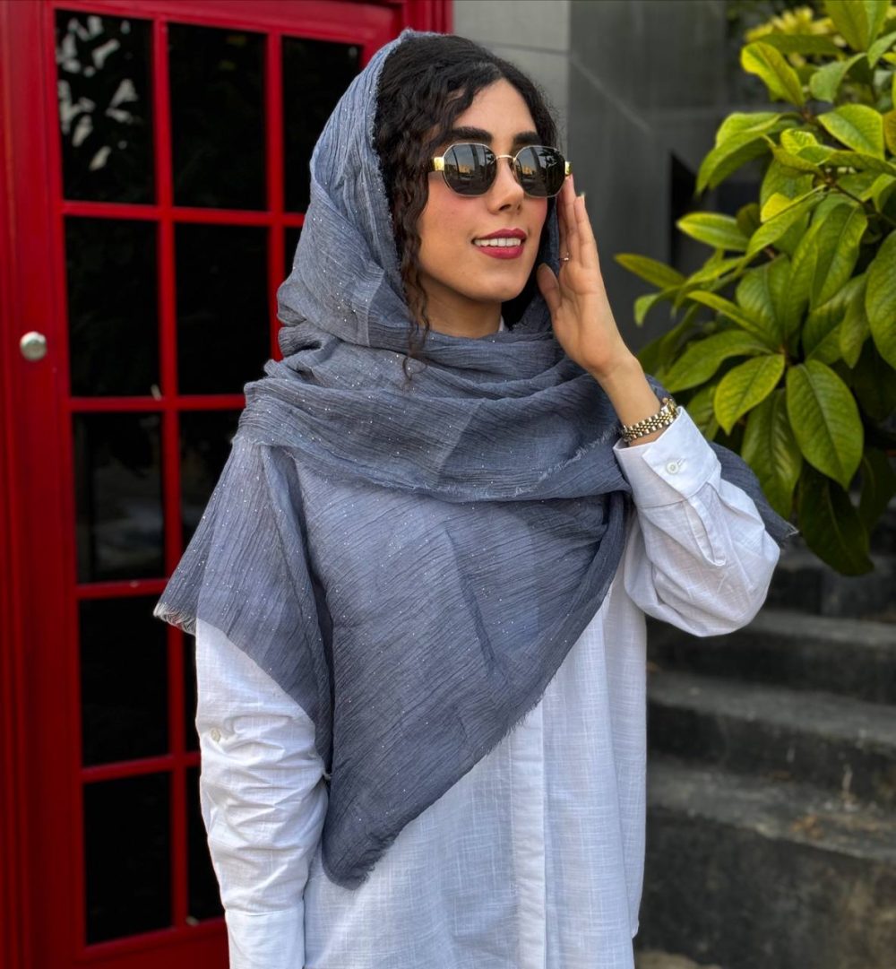 شال تابستانه حریر - Image 4