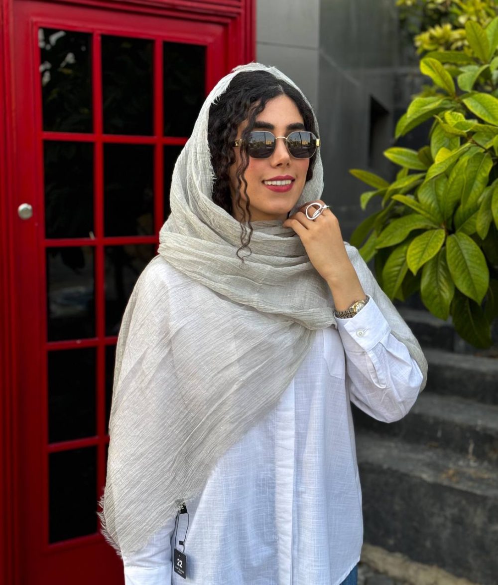 شال تابستانه حریر - Image 7